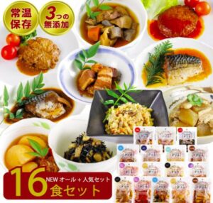 いつでもデリカ手作りお惣菜16食セット