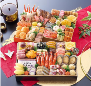 京都御所南 京料理「やまの」監修三箱二段重 珠天箱